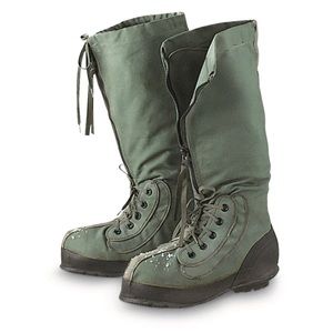 Military N-1B-Snow-Extreme-ColdWeather Mukluk Boots-comes with wool liners